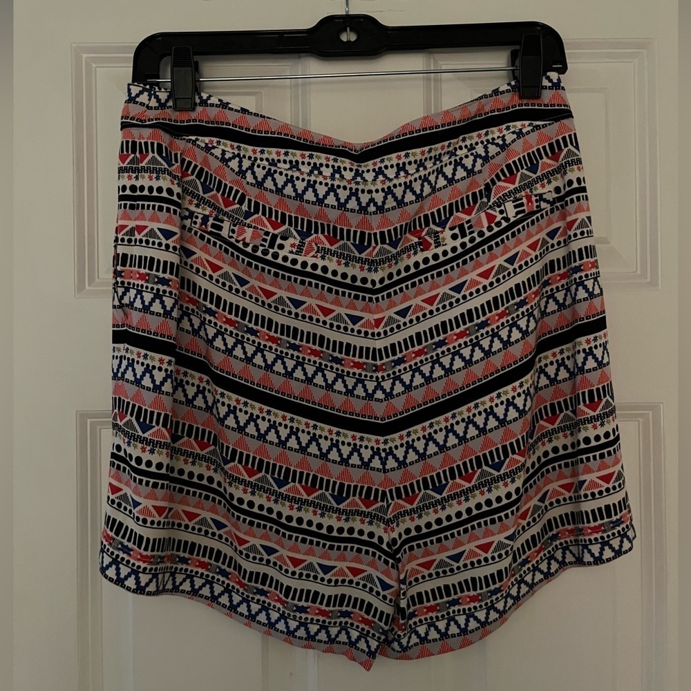 Hinge Colorful Aztec Print Shorts - Picture 2 of 3